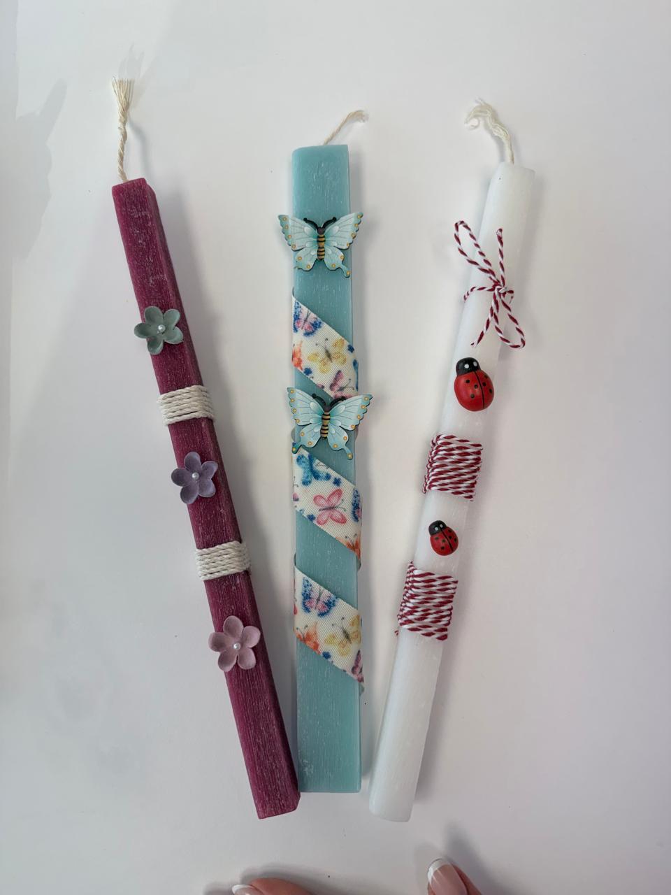 Χειροποίητες Πασχαλινές λαμπάδες - Image 5