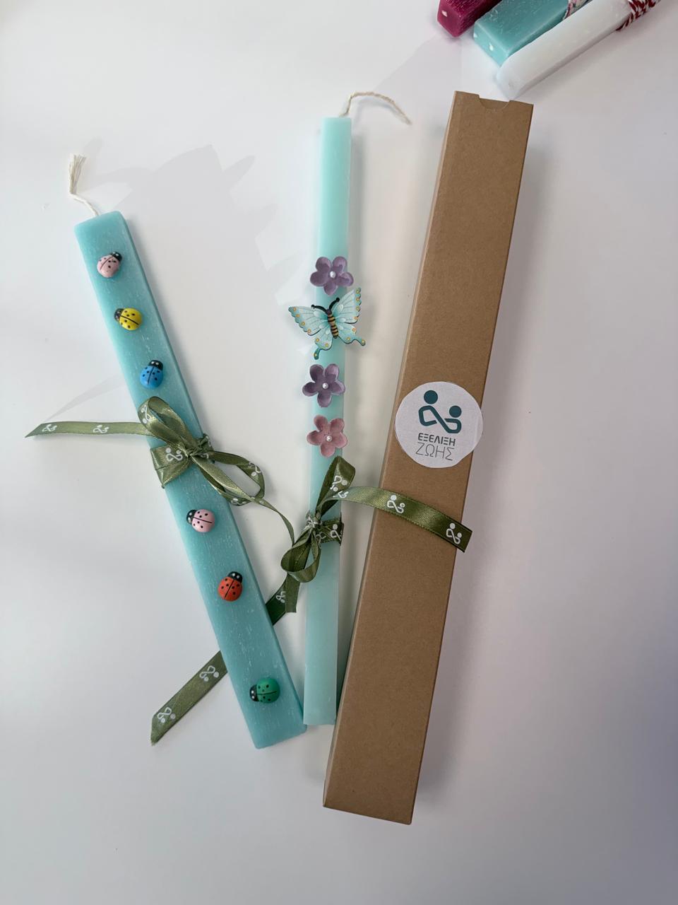 Χειροποίητες Πασχαλινές λαμπάδες - Image 2