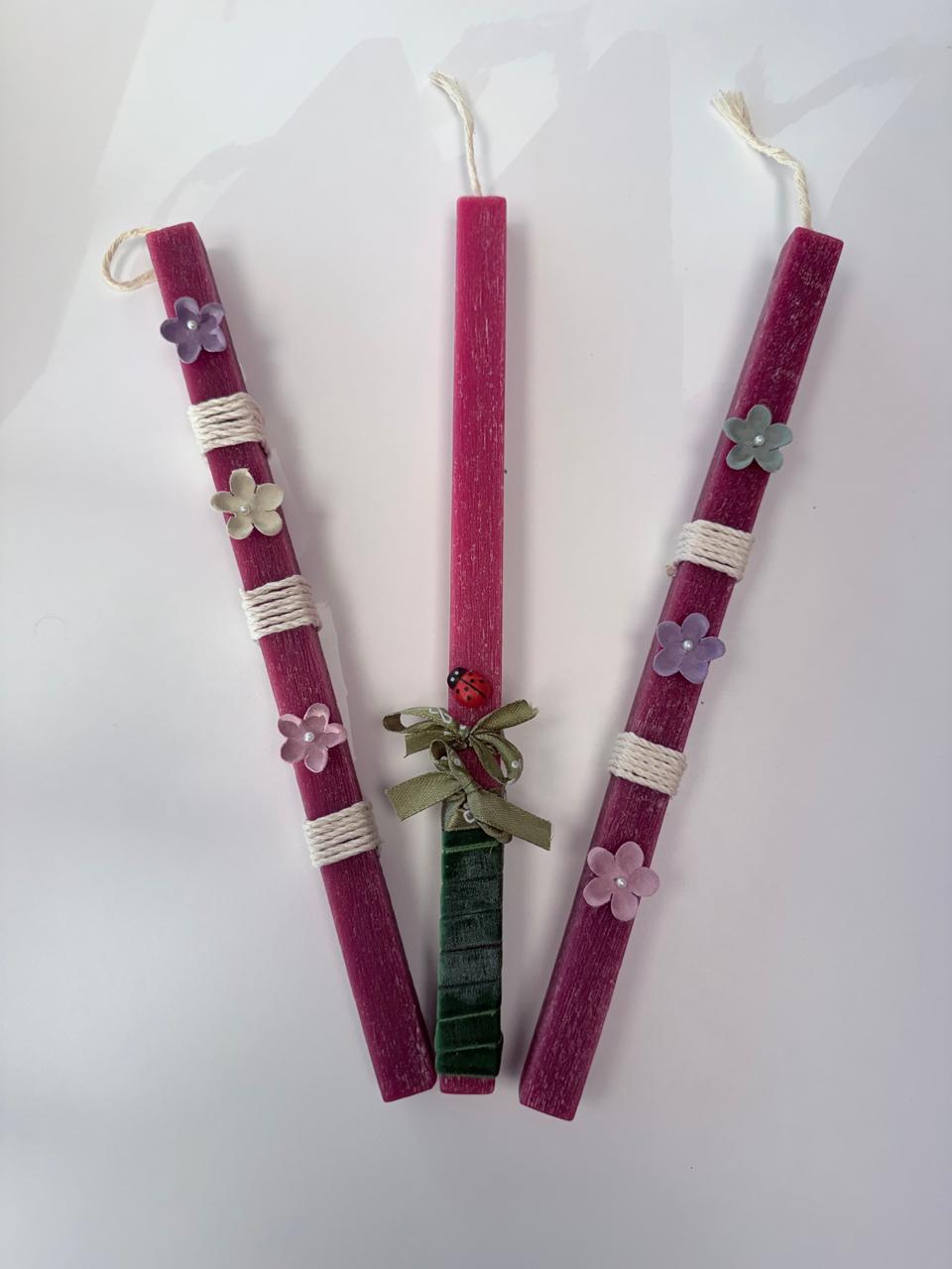 Χειροποίητες Πασχαλινές λαμπάδες - Image 3